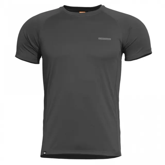 Pentagon Body Shock High Activity Shirt-Μπλούζα για Τακτική - Καθημερινή Χρήση - 01-Black-Μαύρο