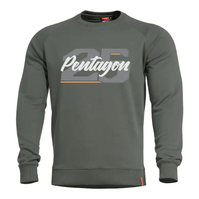 Pentagon Hawk Sweater 25-Μπλούζα Φούτερ για Καθημερινή Χρήση - 01-Black-Μαύρο 2