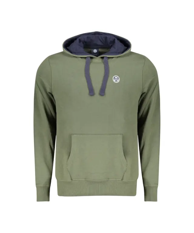 North Sails - Ανδρικό Φούτερ Regular Fit 993026-000-0430 Πράσινο - S