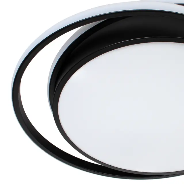 Φωτιστικό οροφής LED 63W 52x49x6 εκ. μαύρο με controller - GLOBOBOX 2