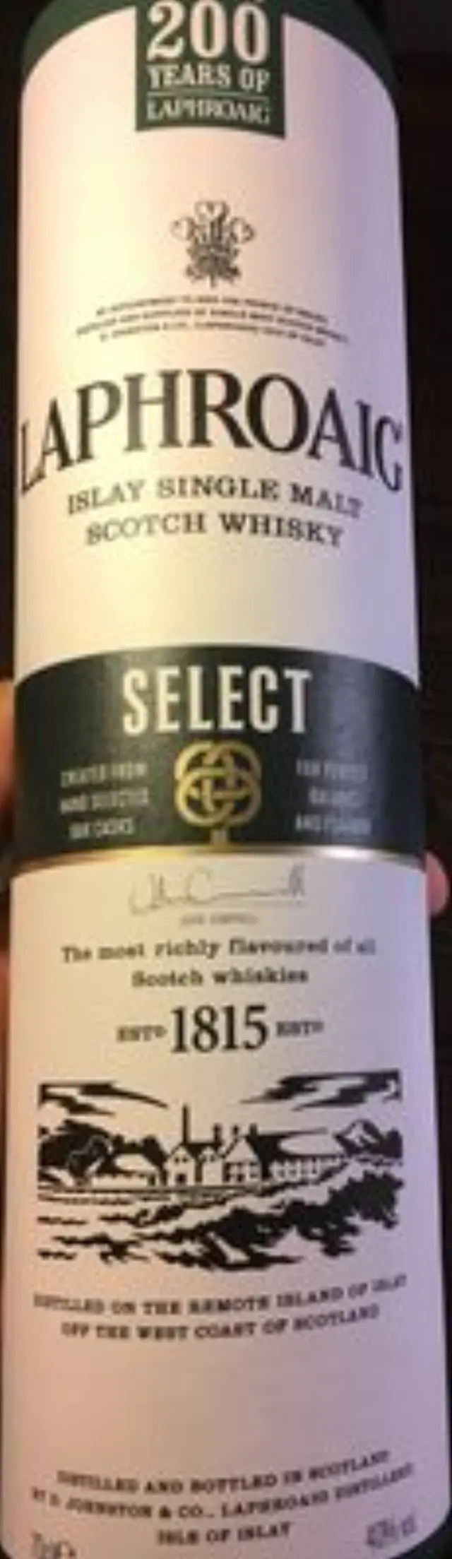LAPHROAIG SELECT SINGLE MALT WHISKY 700ML