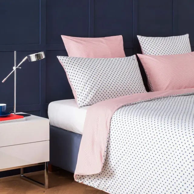 Παπλωματοθήκη King Size Tommy Hilfiger Marina Dots Μπλε 260x240