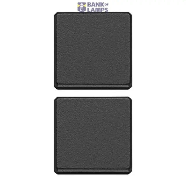 2 buttons Flat w/o symbol grey