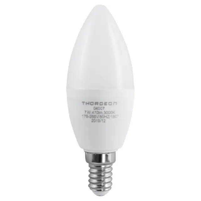 LED Light bulb GEN2 7W E14 B35 3000K 630lm