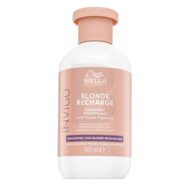 Wella Professionals Invigo Blonde Recharge Shampoo with Purple Pigments neutralising shampoo for blond hair 300 ml