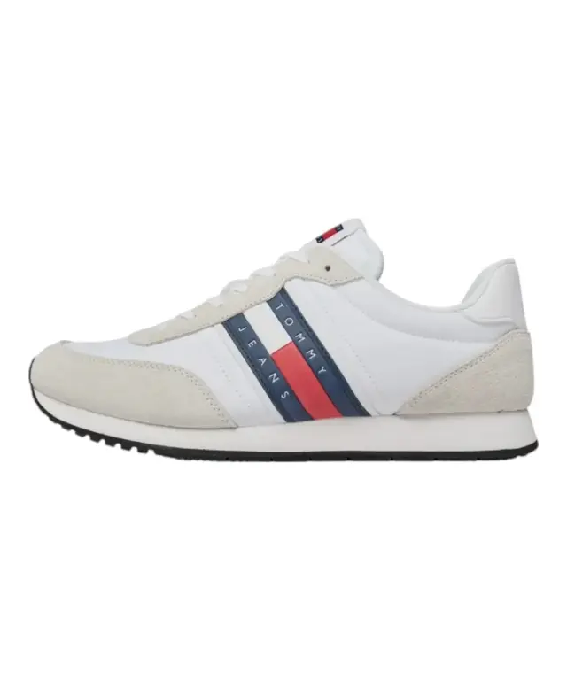 Tommy Hilfiger - Ανδρικά Sneakers Tjm Runner Casual Ess EM0EM01351-YBR Λευκό - 46 2