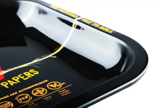 Raw Rolling Tray Δίσκος Small Black (17x27cm) 3
