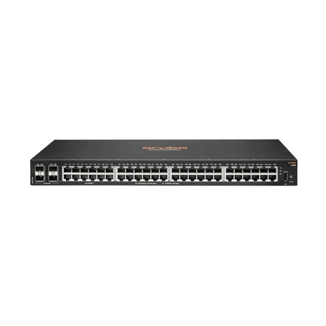 HP Managed Switch Aruba 6100 48-port Gigabit 4-port SFP Black (JL676A)