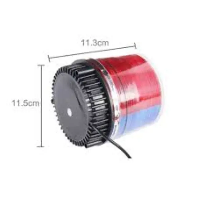 Φάρος Αυτοκίνητου - Strobe Light LED 12V Μπλέ / Κόκκινο 2