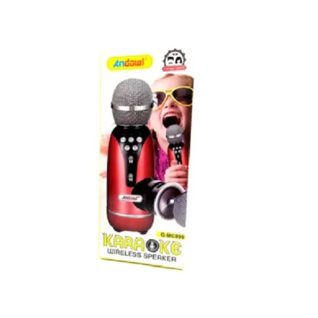 Ηχείο Karaoke Andowl Q-MC899 Κόκκινο 2