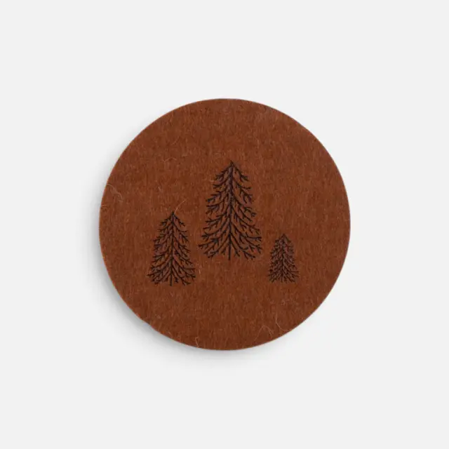 Nef-Nef Homeware Σουβέρ Spar 4 τεμ. Brown