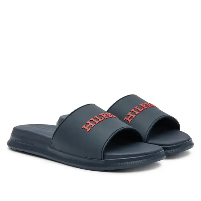 Ανδρικές Παντόφλες Tommy Hilfiger FM0FM05430 DW5 Σκούρο μπλε Μπλε - 44 2