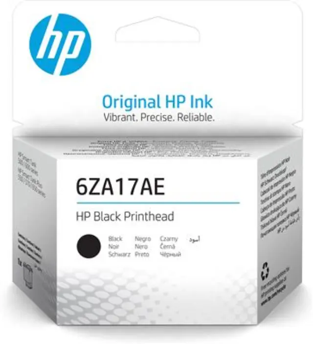 HP Γνήσιο Μελάνι Εκτυπωτή InkJet Μαύρο (6ZA17AE)