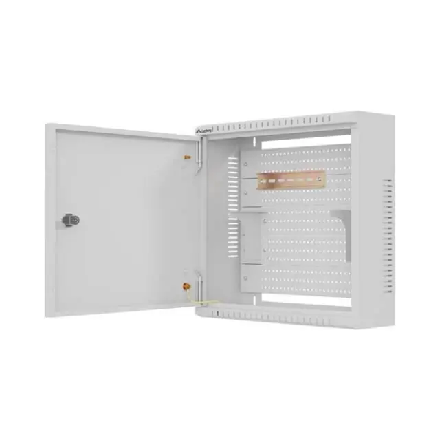 Lanberg Καμπίνα Rack 10" 400X400X140 Gray (WAT1-4014-00S) 2