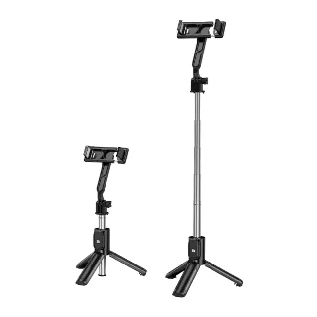 Selfie Stick Borofone BY14 Graceful Mini για Συσκευές 4.5"-7.0" με Τηλεχειριστήριο 120mAh Bluetooth v5.2 Μαύρο 3