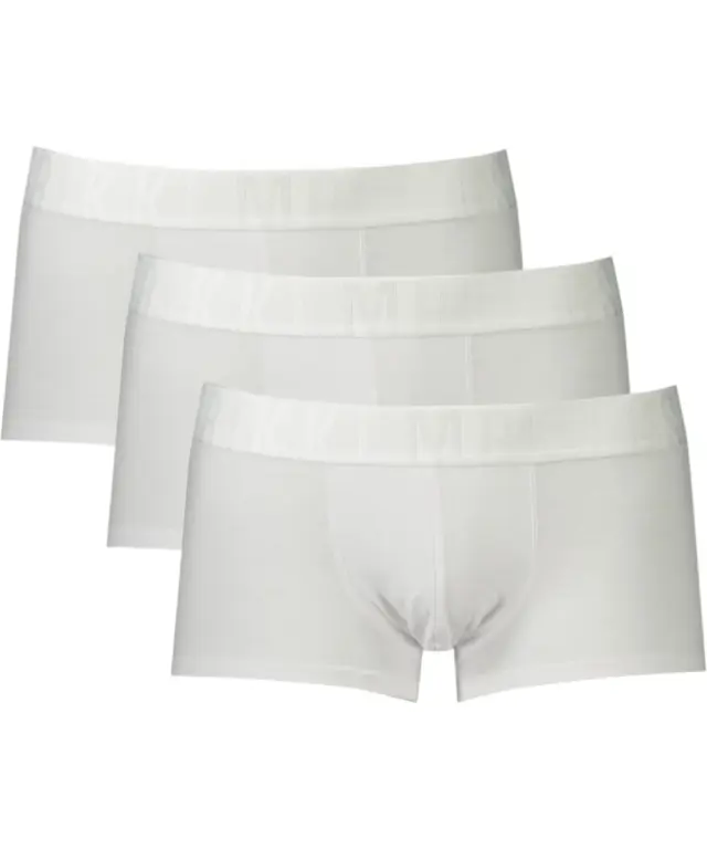 Bikkembergs - Ανδρικά Μποξεράκια 3Pack BKK1UTR14TR-WHITE Λευκό