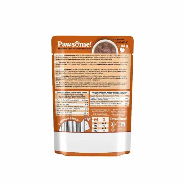 Pawsome Adult Πάπια 85gr 2