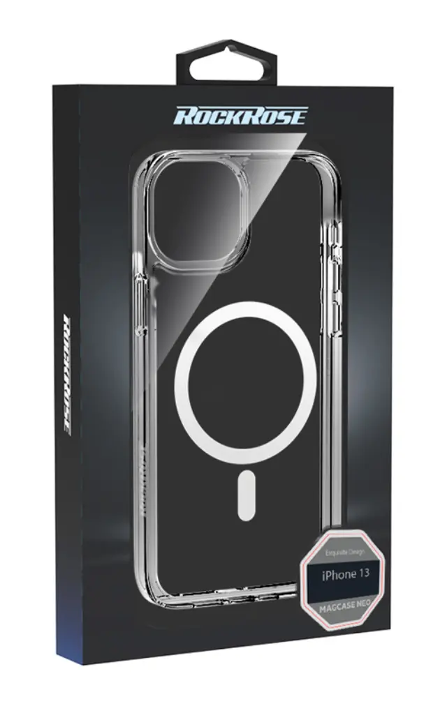 ROCKROSE θήκη Magcase Neo για iPhone 13 Pro Max , με μαγνήτες, διάφανη 2
