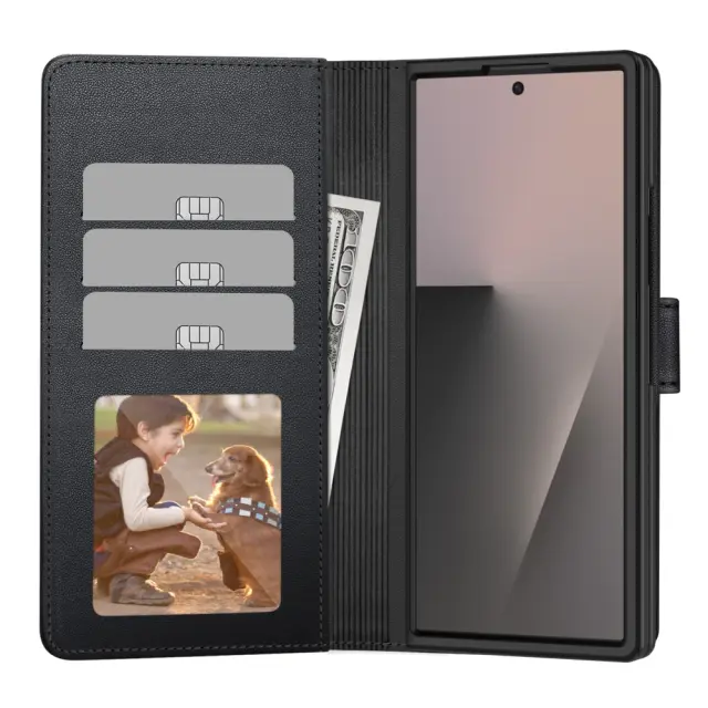 Tech-Protect® Wallet Θήκη για Galaxy Z Fold 7/ Z Fold 8 Ultra- Black 3
