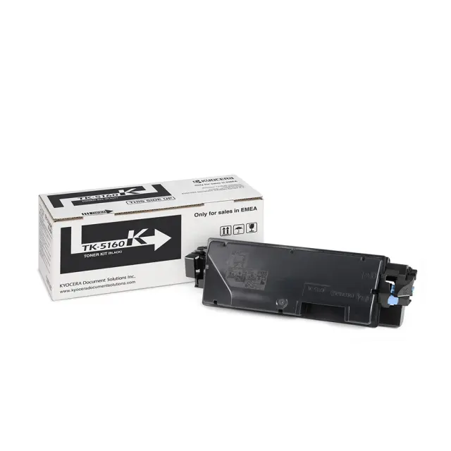 Kyocera TK-5160K Γνήσιο Toner Laser Εκτυπωτή Μαύρο 16000 Σελίδων (1T02NT0NL0)