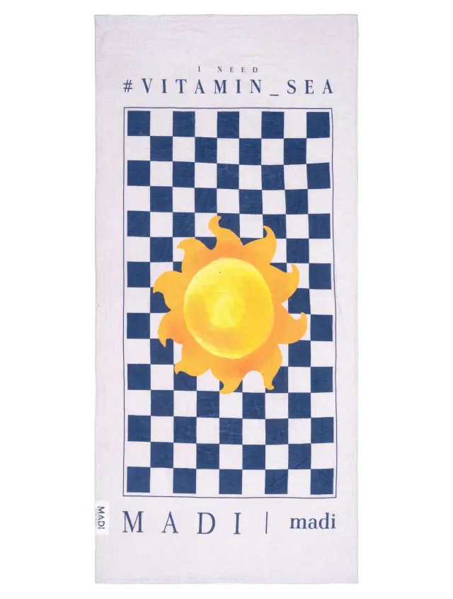 Πετσέτα Θαλάσσης VITAMIN SEA MADI 90 x 160 εκ. 2