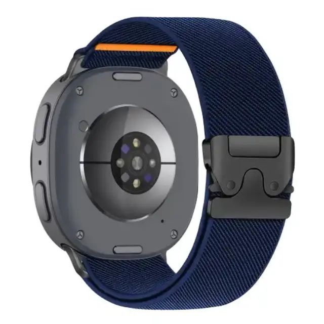 Tech-protect Nylon Clasp Samsung Galaxy Watch 8 / 9 / Classic (40 / 44 / 46 Mm) Navy Blue 2