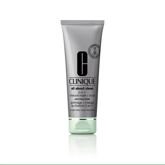 Clinique All About Clean 2-σε-1 Charcoal Mask & Scrub 100ml