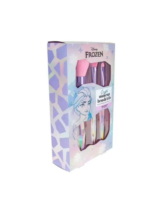 Mad Beauty Frozen Make up Brush Trio Set 3