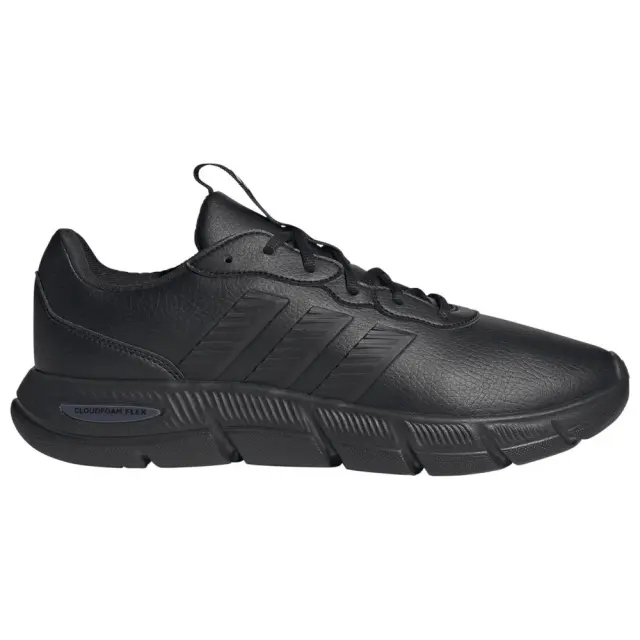 ADIDAS ΑΘΛΗΤΙΚΑ ΠΑΠΟΥΤΣΙΑ ΔΕΡΜΑ RUNNING SNEAKERS CLOUDFOAM FLEX HQ4847 - 47 1/3