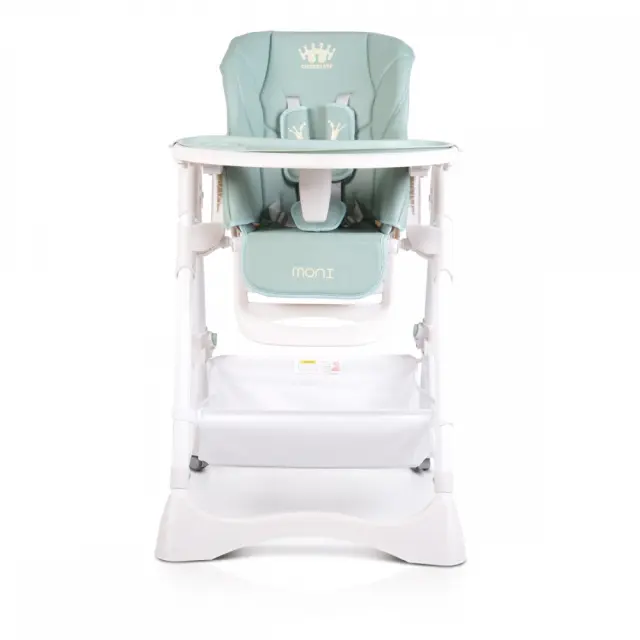 MONI - High chair Chocolate light blue - 3800146239404 2