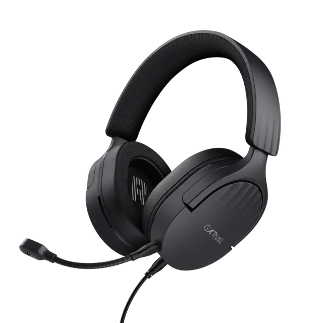 Trust GXT 489 Fayzo Over Ear Gaming Headset με σύνδεση 2x3.5mm Black