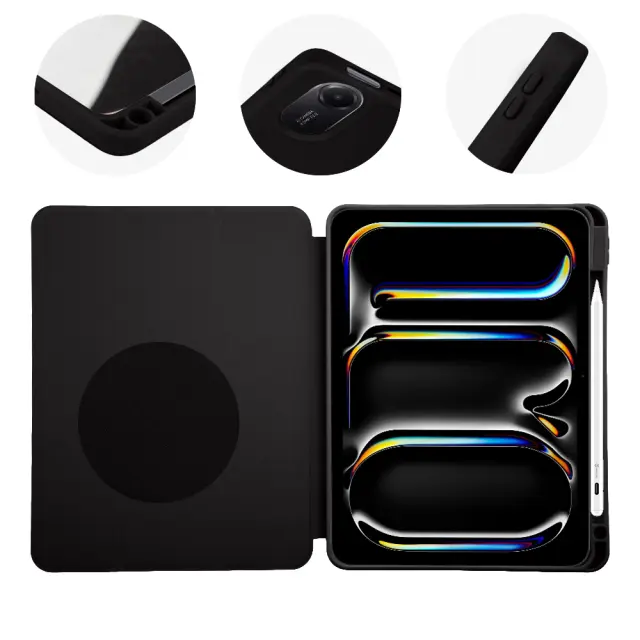 OBAL:ME SolidTab Case for Apple iPad Air 11(2020/22/24/25/26)/iPad Pro 11 (1/2/3/4) Black 2
