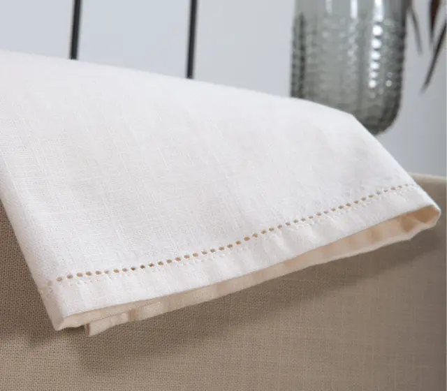 NEF-NEF ΤΡΑΠΕΖΟΜΑΝΤΗΛΟ STEADY 150X300 NEF-NEF HOMEWARE, 100% BAMBAKI - ECRU (037544) 2