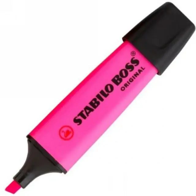 Μαρκαδόρος Υπογράμμισης STABILO BOSS 70/58 2 - 5 mm (Λιλά) (70/58) (STB0007)