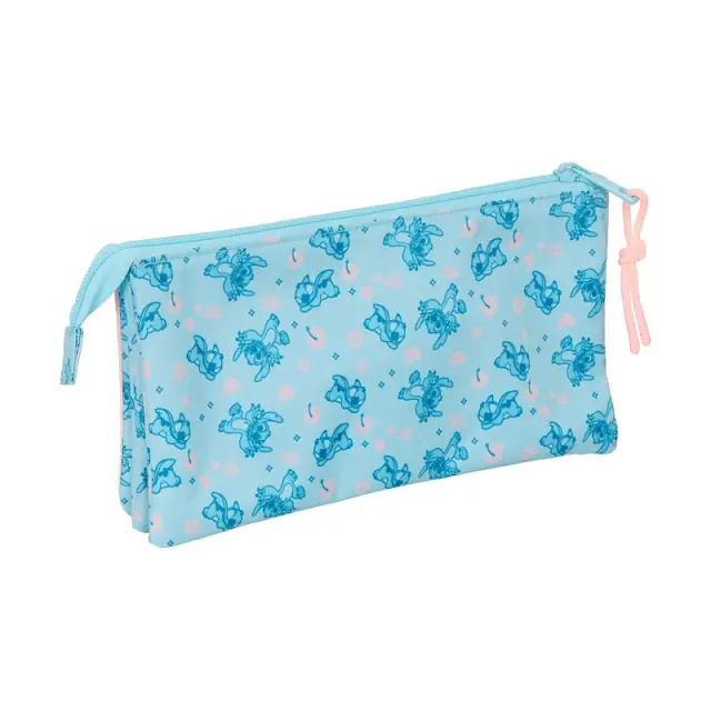 Safta: Stitch Ohana - Triple Pencil Case 2