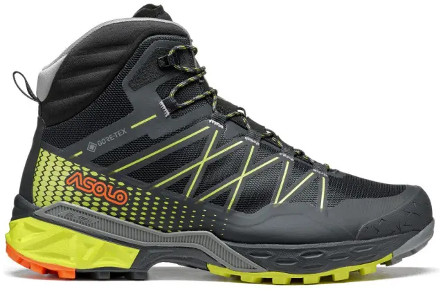 Tahoe Mid Gtx Mm Black/Safety Yellow Μποτάκι Πεζοπορίας Gore-tex Asolo - A40056-B056 - 45 2