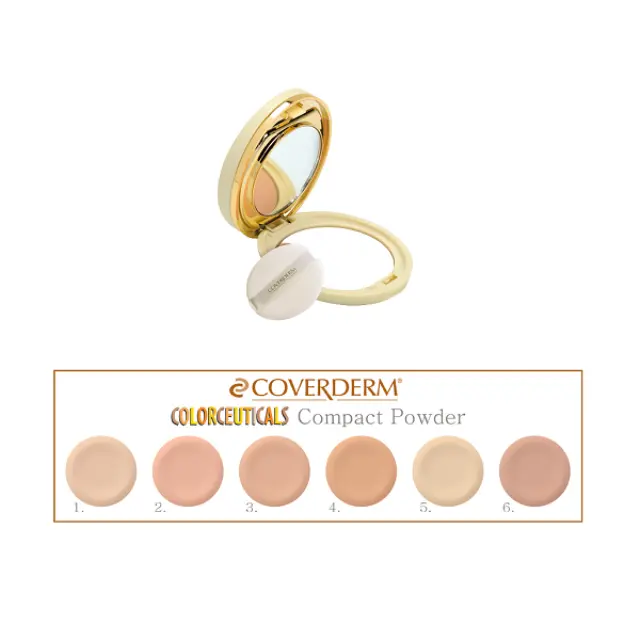 Coverderm Peptumax SPF50+ Αντιγηραντική Πούδρα Κατά των Λεπτών Γραμμών 10gr 2-el