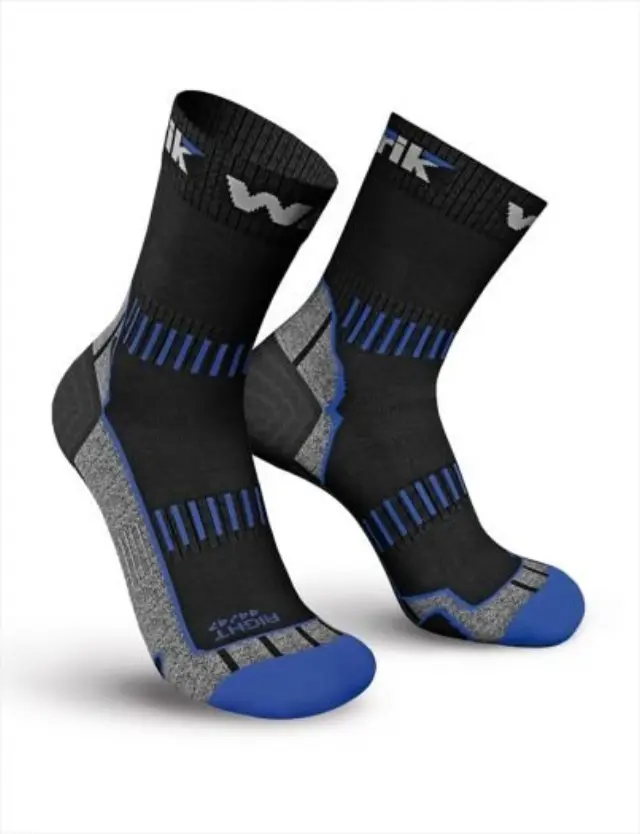 WORIK Esteem Socks Duo Pack-Κάλτσες για Τακτική Χρήση (2 Ζεύγη) - 01-Black-Μαύρο 3