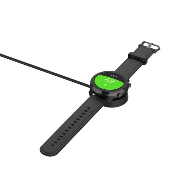 Techsuit® Φορτιστής για Amazfit T-Rex/ GTR 42mm/ GTR 47mm/ GTS- Black 2