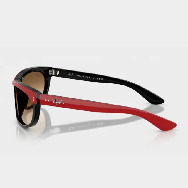 Γυαλιά Ηλίου Ray Ban Balorama 0RB2489 955/51 Κόκκινο Εξωτερικά, Μαύρο Εσωτερικά - 62 2