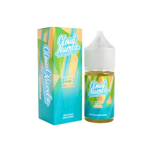 Cloud Nurdz Kiwi Melon Pod Edition Iced 10ml/30ml