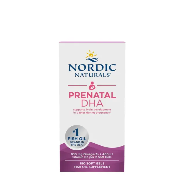 Nordic Naturals Prenatal DHA 180-softgels