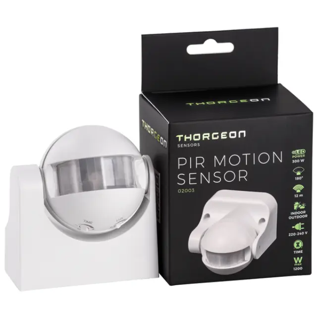 PIR Motion Sensor 12m max1200W IP44