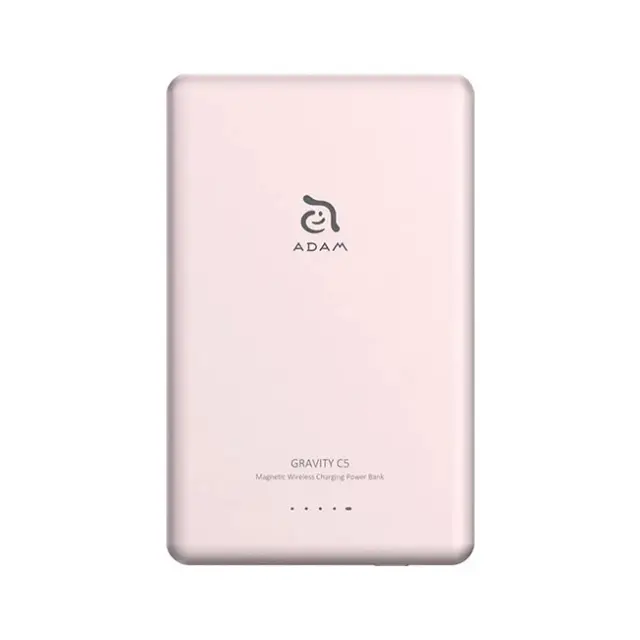 Adam Elements PowerBank Gravity C5 Magnetic 5000mAh Pink (AEAPBADGVC5PK)
