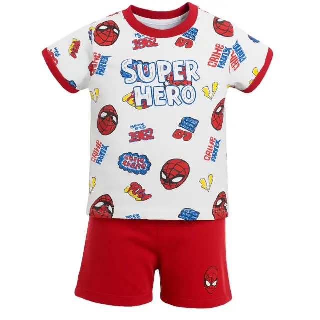 Πιτζάμα Καλοκαιρινή Super Hero Spider Red 8010355 - 6-7 Y (122cm)