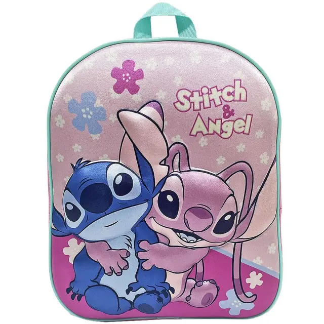 Stitch & Angel Τσάντα Πλάτης Νηπίου 3d 31cm, 1τμχ