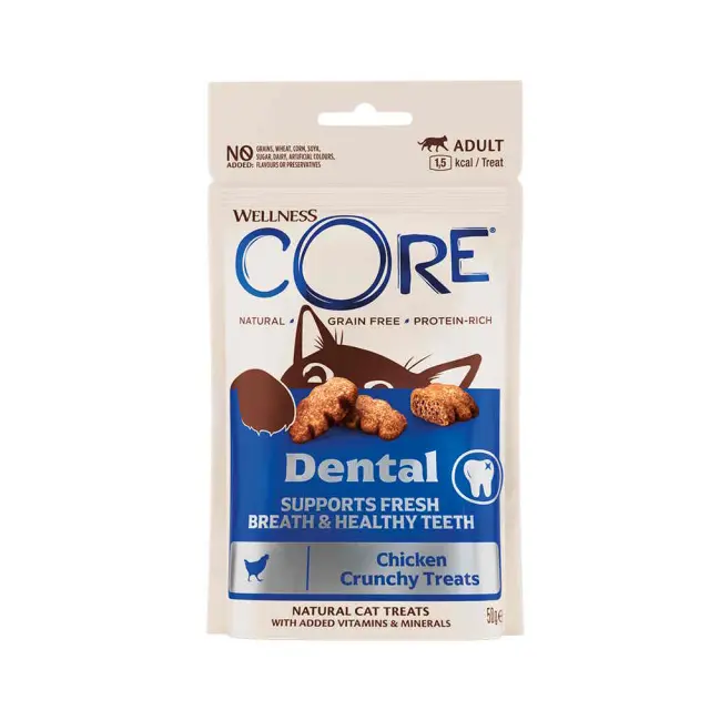 Wellness Core Treats Dental Κοτόπουλο 50gr Μονόχρωμο