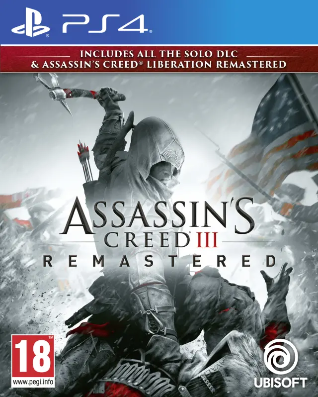 Assassins Creed III 3 AND Liberation HD Remaster PlayStation 4