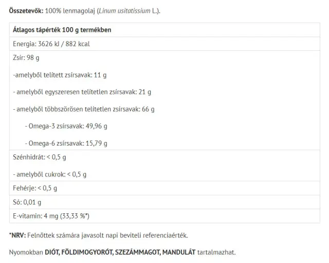 Natur Tanya Flax Seed Oil 2