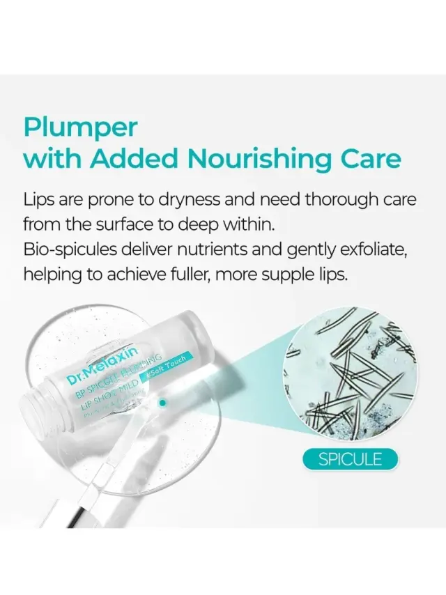 Dr. Melaxin BP Spicule Plumping Lip Shot Mild 10ml για Φυσικό Όγκο στα Χείλη 2